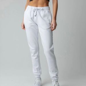 WOMENS SWEATPANTS - WHITE